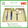 Bộ amenities đen đóng túi kraft nâu cho khách sạn