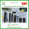 Bộ amenities đen đóng hộp giấy cho khách sạn 2 - 3 sao