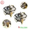 Nồi hâm soup tròn cao cấp chân mạ vàng 1 nồi