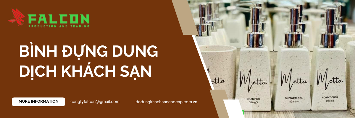 banner dung dịch khách sạn