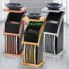 Thùng rác sảnh inox cao cấp dành cho khách sạn.