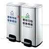 Thùng rác nano đạp chân đôi cao cấp dành cho khách sạn.