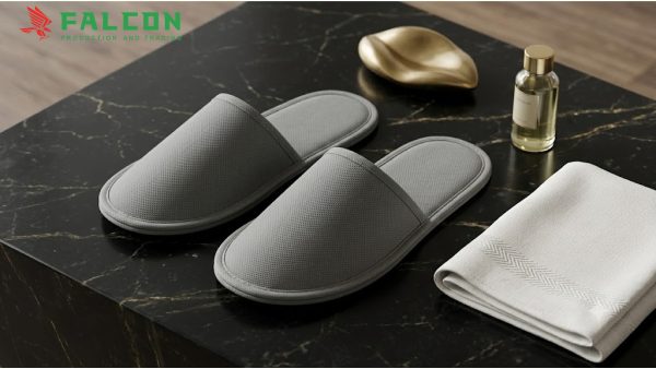 Dép khách sạn vải không dệt dùng 1 lần đế eva