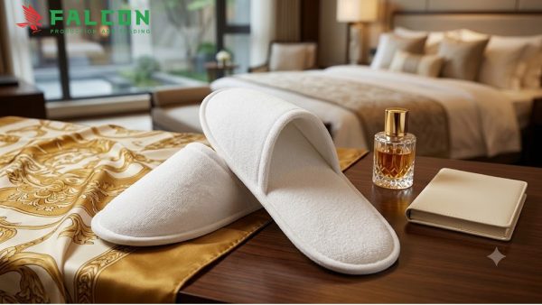 Dép vải tery dùng nhiều lần 