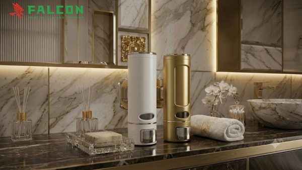 Bình đựng dung dịch gắn tường đơn nhựa 