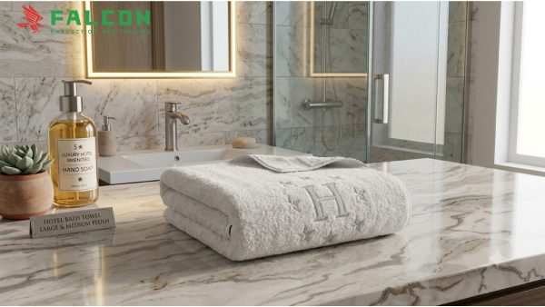 Khăn tắm khách sạn cỡ lớn bông vừa